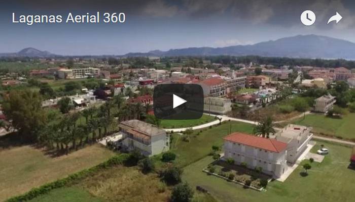 Laganas Aerial 360 Video