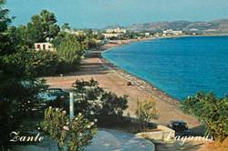 Zante postcards from the 70s and 80s